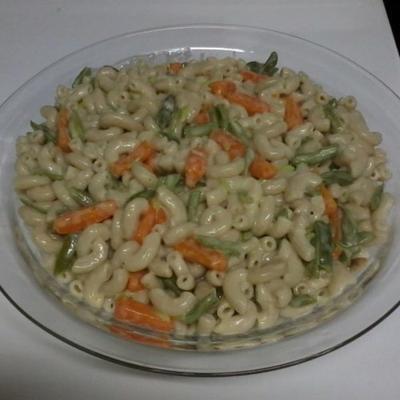 mange-tout (sugar snaps) pasta