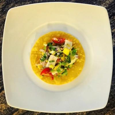 heilbot-mango ceviche