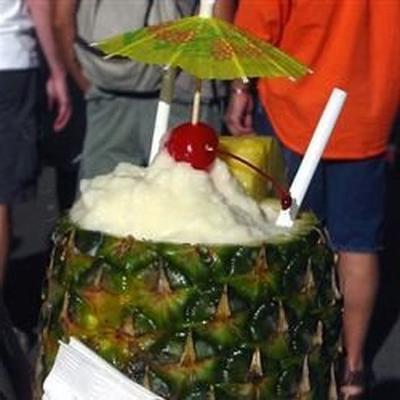 het beste van de volgende dag is Lulu's Pina Colada