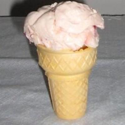 aardbeienroze-ijs
