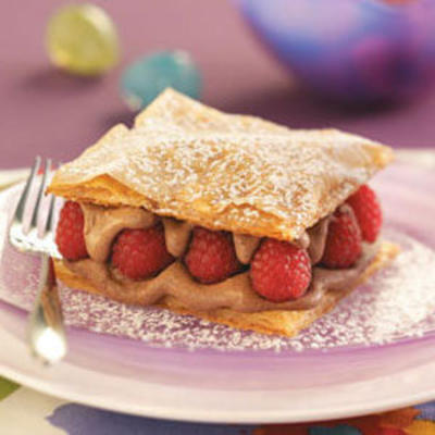 chocolade frambozen napoleons