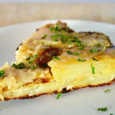 Tortilla espanola (Spaanse tortilla)