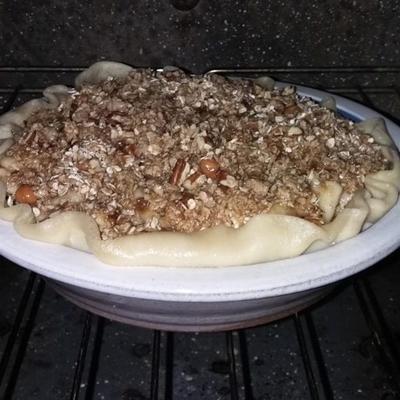 streusel appeltaart topping