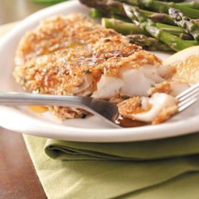 Walnut Crusted Fish