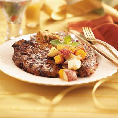 in de zon gedroogde tomaat botersteaks