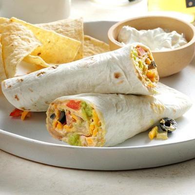 super snelle taco wraps