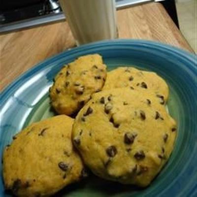 crystal's chocolate chip pompoen cookies