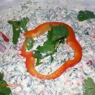 jicama spinazie dip