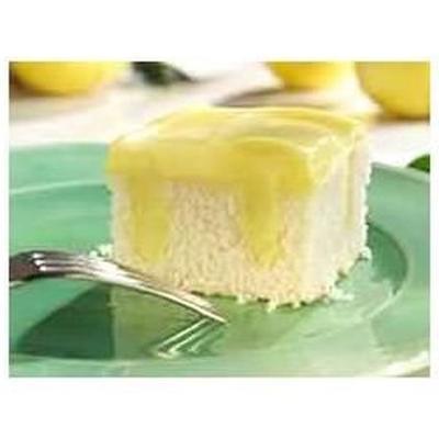 lemon pudding poke cake