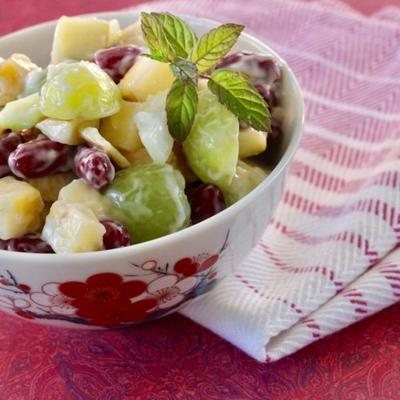 vakantie appel salade