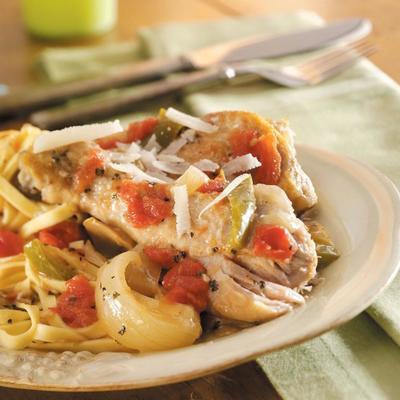 slowcooker chicken cacciatore