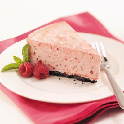 bevroren frambozen cheesecake