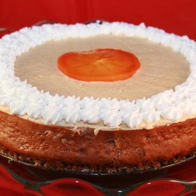 persimmon cheesecake