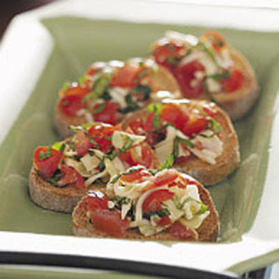 Griekse bruschetta