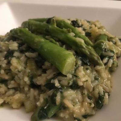 smaragdgroene risotto