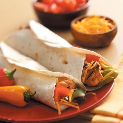 geroosterde chipotle kippenfajitas