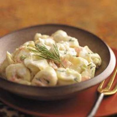 tortellini met zalm ricotta saus