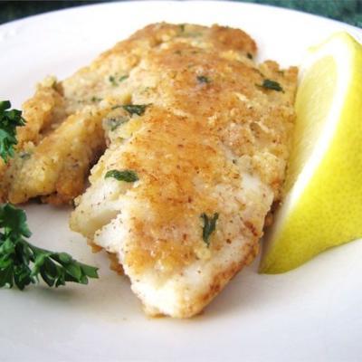 amandel-crusted tilapia