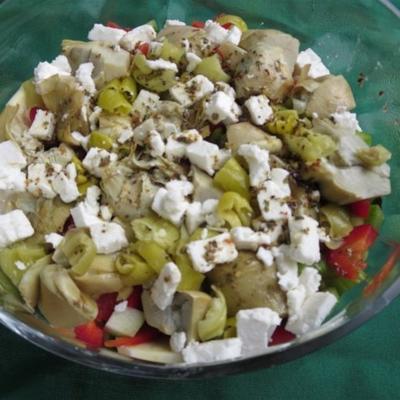 winter knolgewas salade