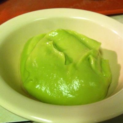 kruidige avocado en limoenvinaigrette