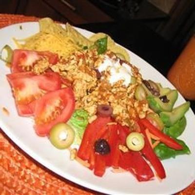 Mexicaanse taco-salade