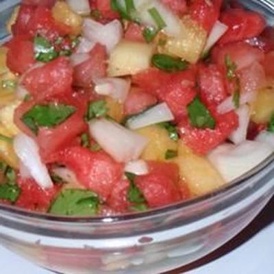 watermeloen ananas salsa