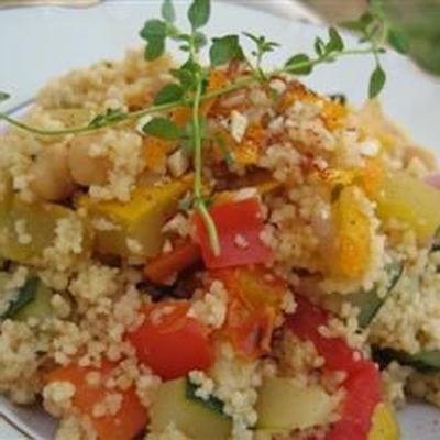 Tunesische groentecouscous van 25 minuten