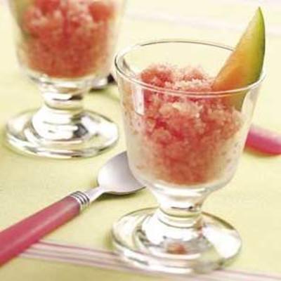eenvoudige watermeloen granita