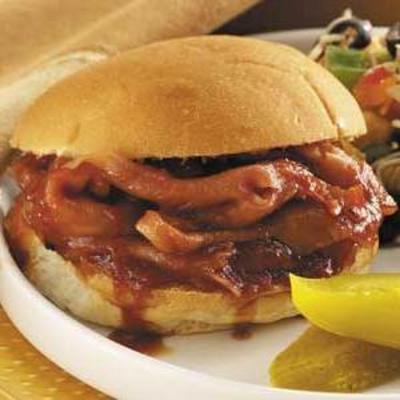 mollie's ham barbecue broodjes