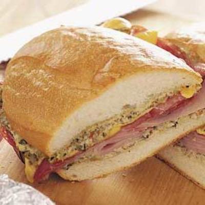 stevige muffuletta-subs