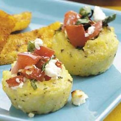 veggie polenta bites