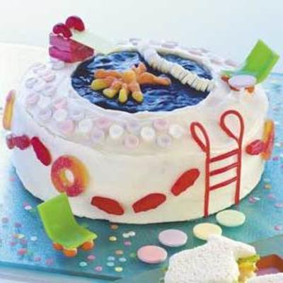 pool party cake