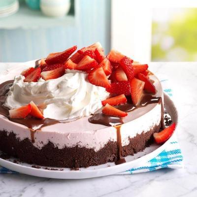 aardbeien cheesecake