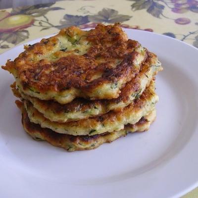 ouderwetse Italiaanse courgettefritters