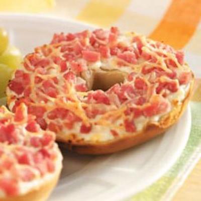 ham en kaas bagel