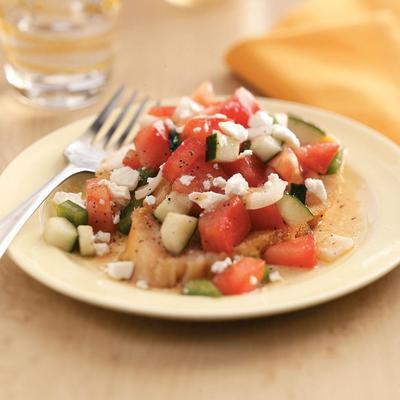 Griekse land salade