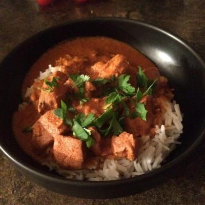 slow cooker butter chicken