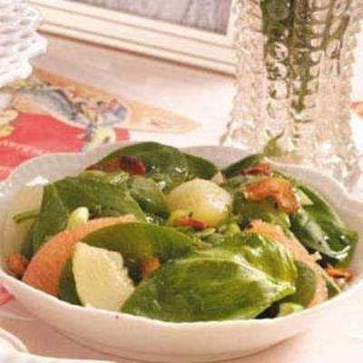 peren- en spinaziesalade