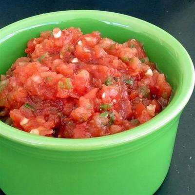 ancho-chipotle salsa