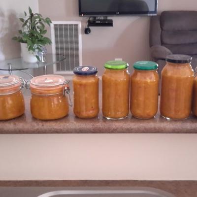 Betty's groene tomatenchutney