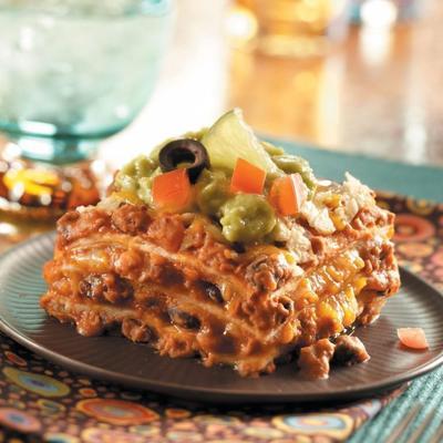 de beste Mexicaanse lasagne ooit