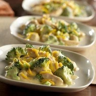 2-staps skillet kipbroccoli divan