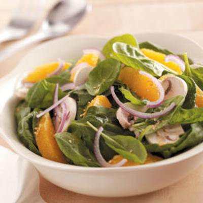 spinazie-citrus salade