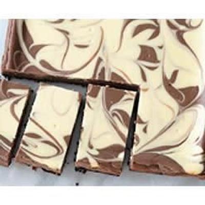 philadelphia chocolate-vanilla swirl cheesecake