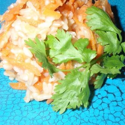 pompoen-wortel rijst