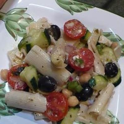 Griekse godin pasta salade