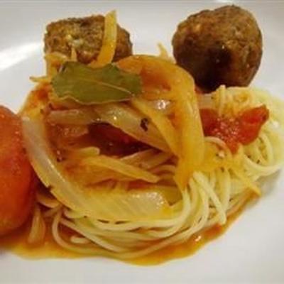 ro's spaghetti en gehaktballen