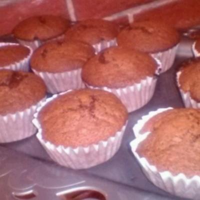 rijke chocolade cupcake