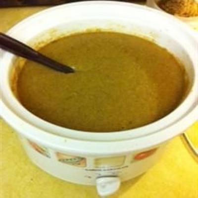 pittige vegan crockpot maïssoep