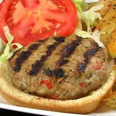 fiesta gevulde kalkoenburgers